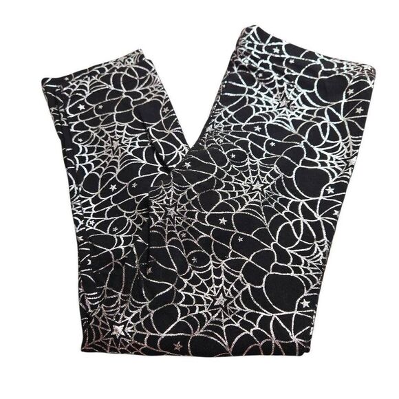 Halloween Spiderweb leggings 5T - Picture 1 of 4